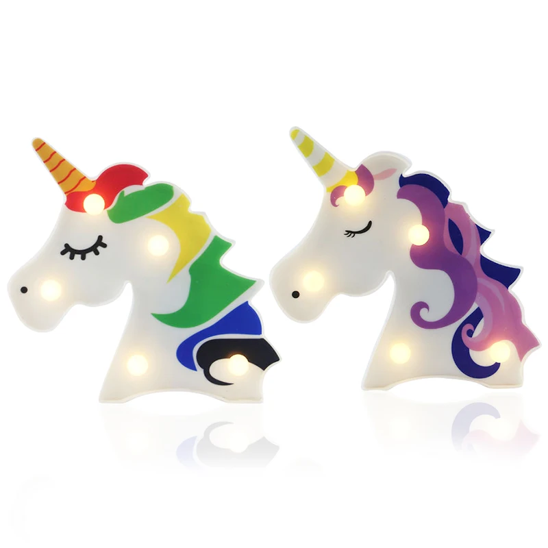 Horse Lanpulux 3D Животные детские ночные светильники мультфильм лев енот панда Моделирование освещение приспособление для детской комнаты декор прикроватная лампа - Испускаемый цвет: Horse