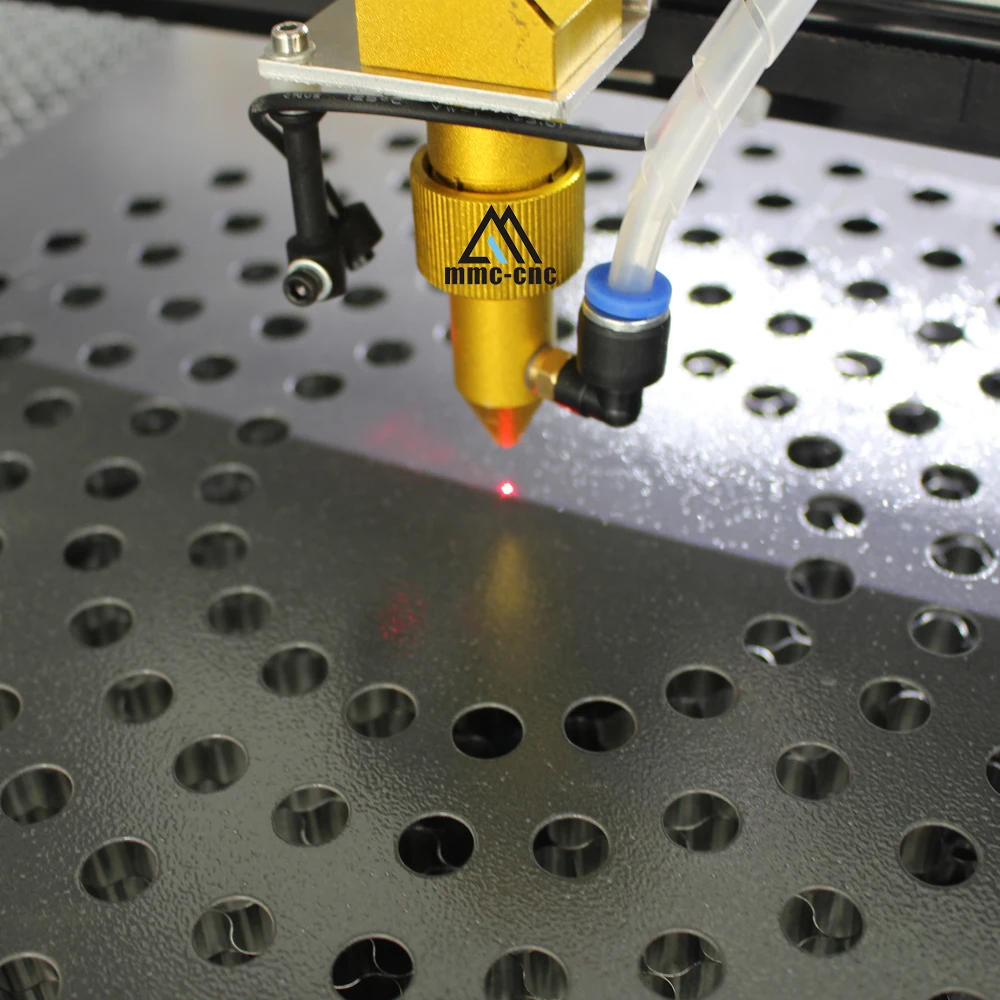 Highly Accurate 4060 CO2 Laser Cutter Machine 60w 80w 100w Wood CNC Engraver 6090 Ruida 6442s Smoke Exhaust System |