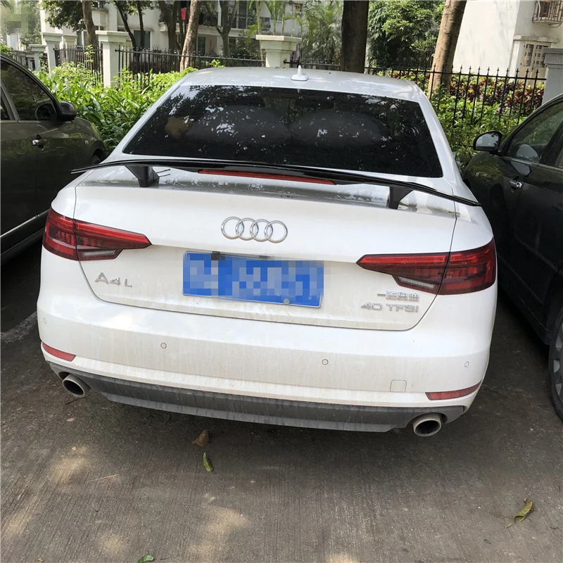 Спойлер для Audi A4 2017-2019 A6 спойлер TF Высокое качество ABS Материал заднее крыло