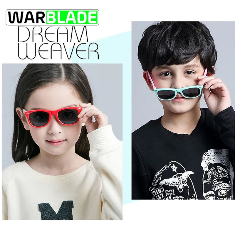 Солнцезащитные очки WarBLad детские поляризационные гибкие с защитным покрытием
