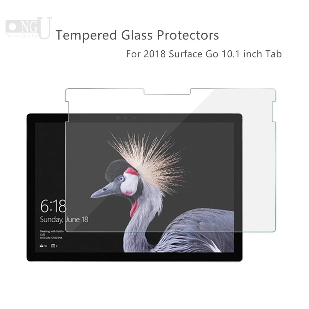 Clear Протектор экрана для microsoft Surface Go 10,1 закаленное стекло для microsoft SurfaceGo 10 дюймов защитный экран для планшета - Цвет: Clear