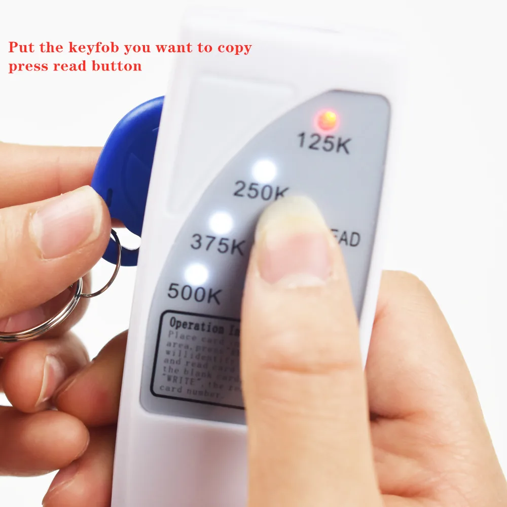 Ручной RFID-Дубликатор EM4100 TK4100 125 кГц записывающее дублирующее устройство