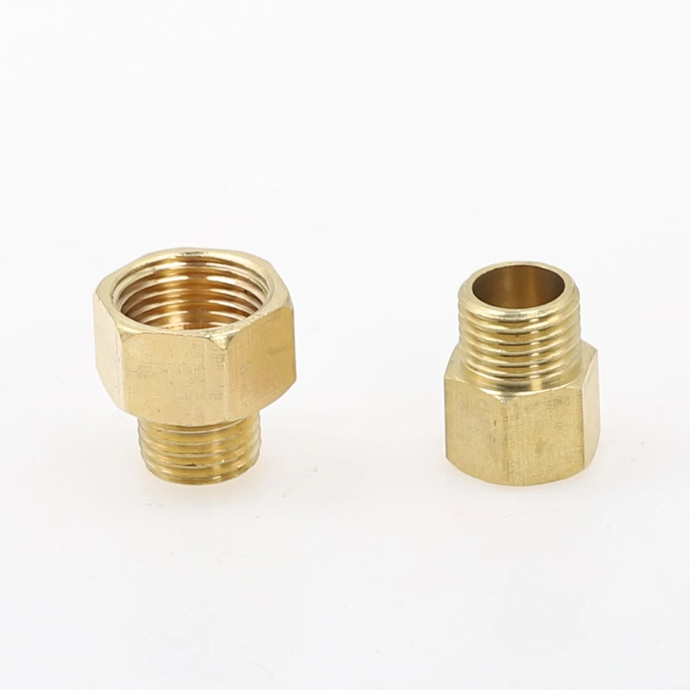 1 шт. медный M/F 1/", 1/4", 3/", 1/2" 3/" BSP Мужской на женский резьбовой латунный адаптер муфты латунный фитинг для труб