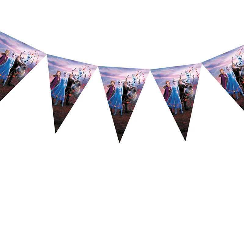 51 шт./лот Принцесса Эльза Анна на день рождения вечеринка для маленьких девочек