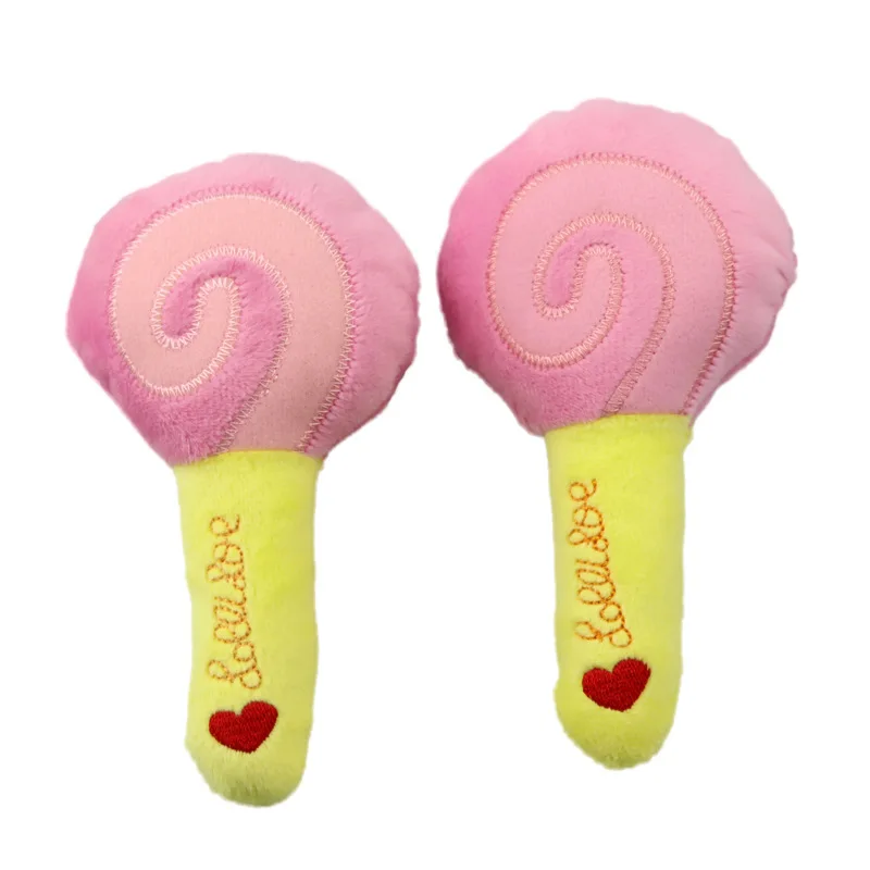 2021 жевательная игрушка для домашних животных милая собака кошка плюшевая звук