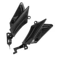 motorcycle parts 2pcs carbon fiber fairing frame side cover panel fit for yamaha yzf600 yzfr6 2003 2004 2005 yzf 600 yzf r6