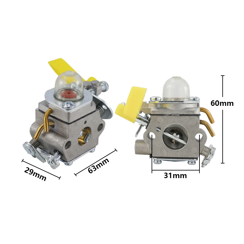 1 шт. Фирменная Новинка C1U-H60 карбюратор арматура карбюратора для Ryobi Homelite 308054034 308054003 308054028 308054015 кусторез карбюратор