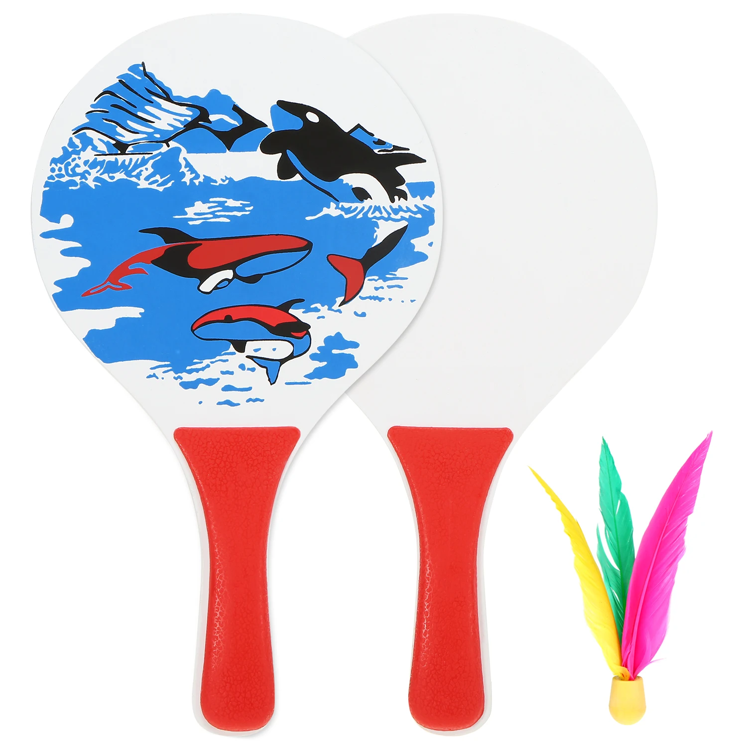 Забавная ракетка для бадминтона в виде крикета 5 мм пятислойная