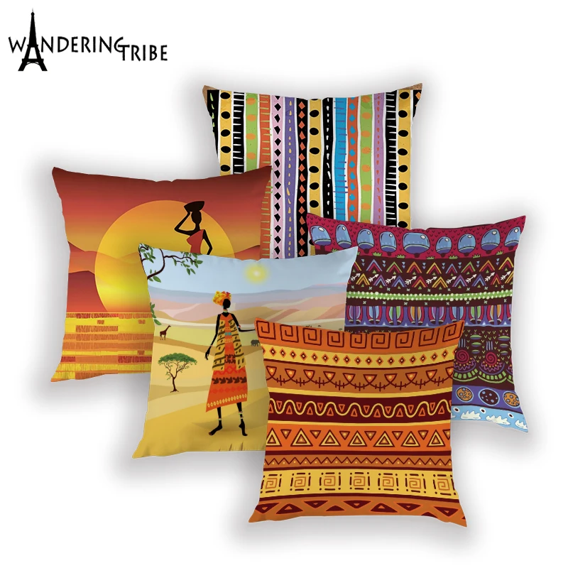 Чехол для подушки в индийском стиле индивидуальный домашний декор чехол подушек