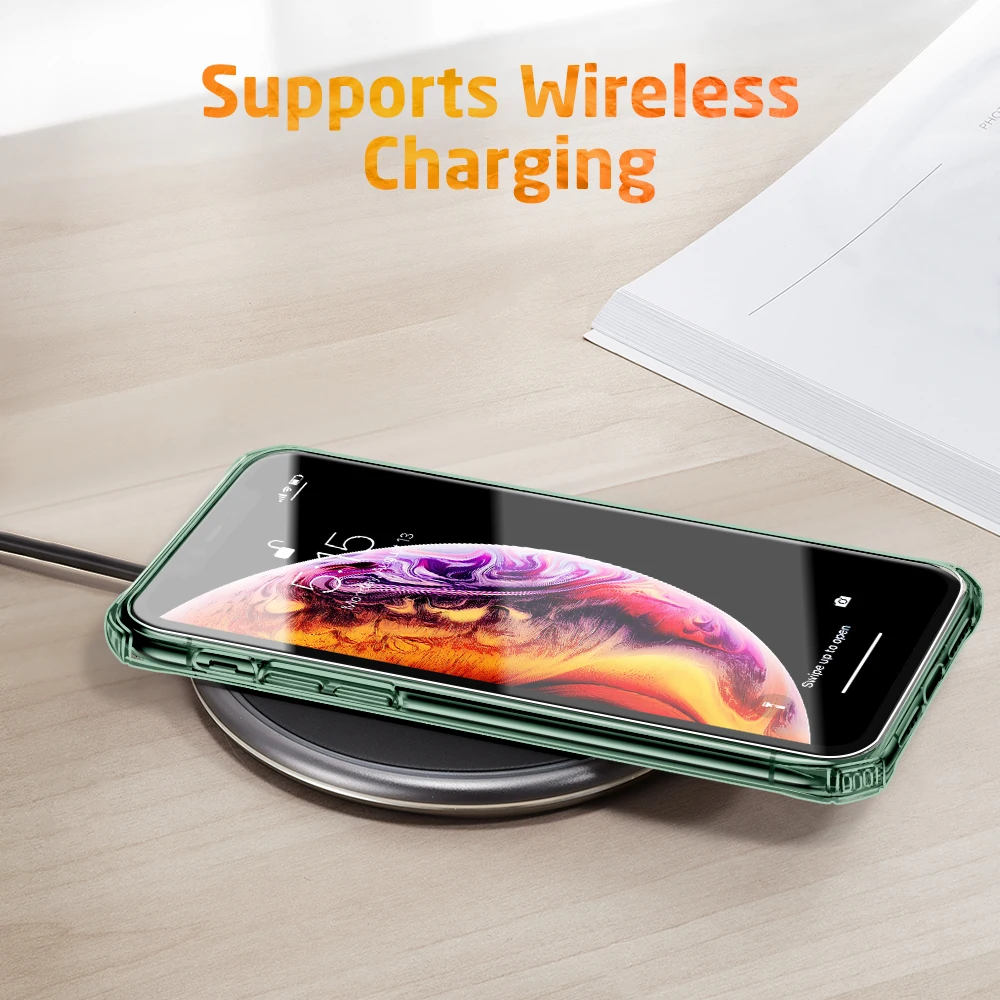 ESR противоударный чехол для iPhone 11 Pro Max, Прозрачный задний бампер, четыре угла, защитный чехол для iPhone 11 11 Pro