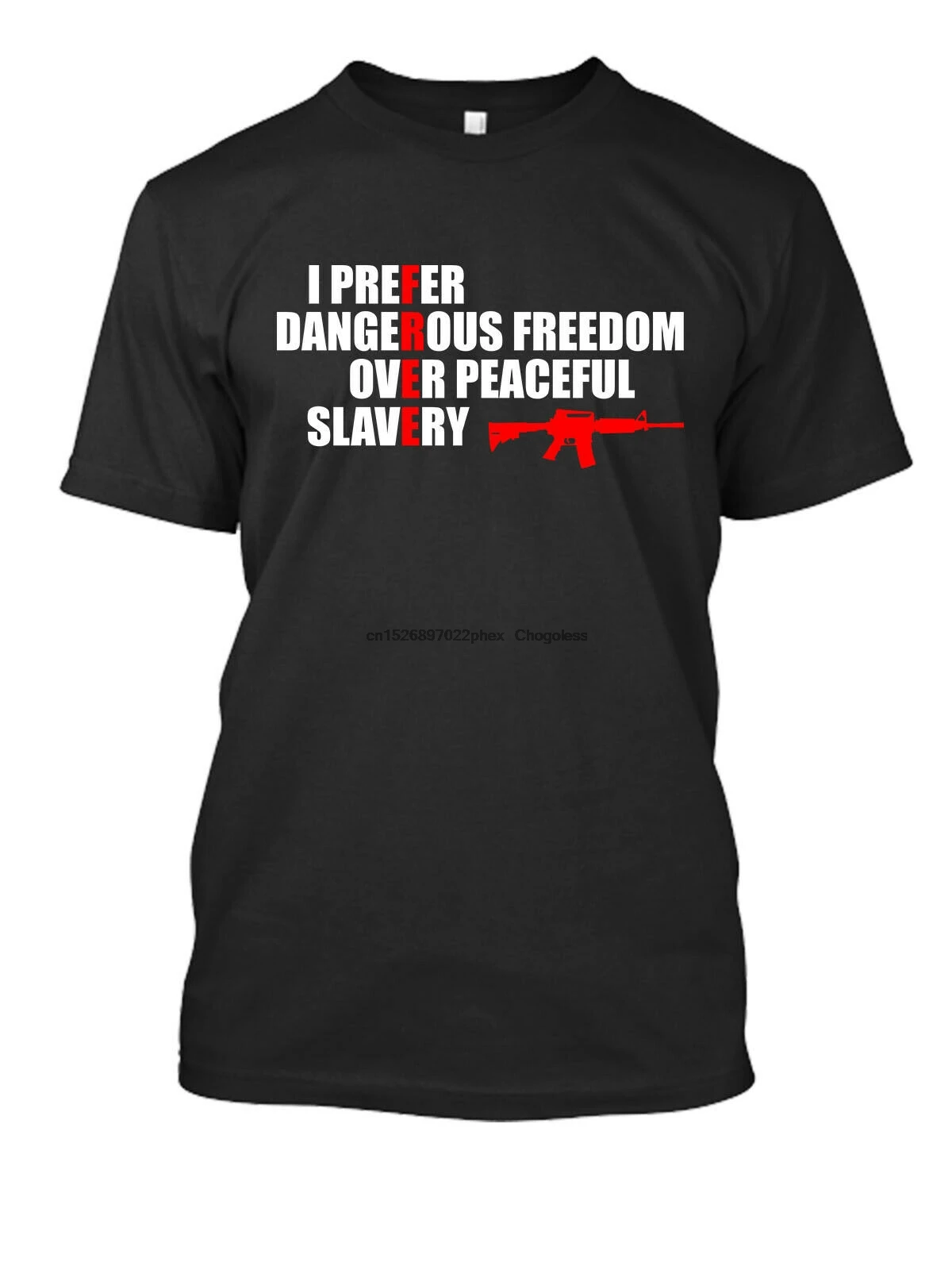 Я предпочитаю опасную свободу новинка Мужская футболка 2nd A Men d men AR15 Gun Right NRA Tee |