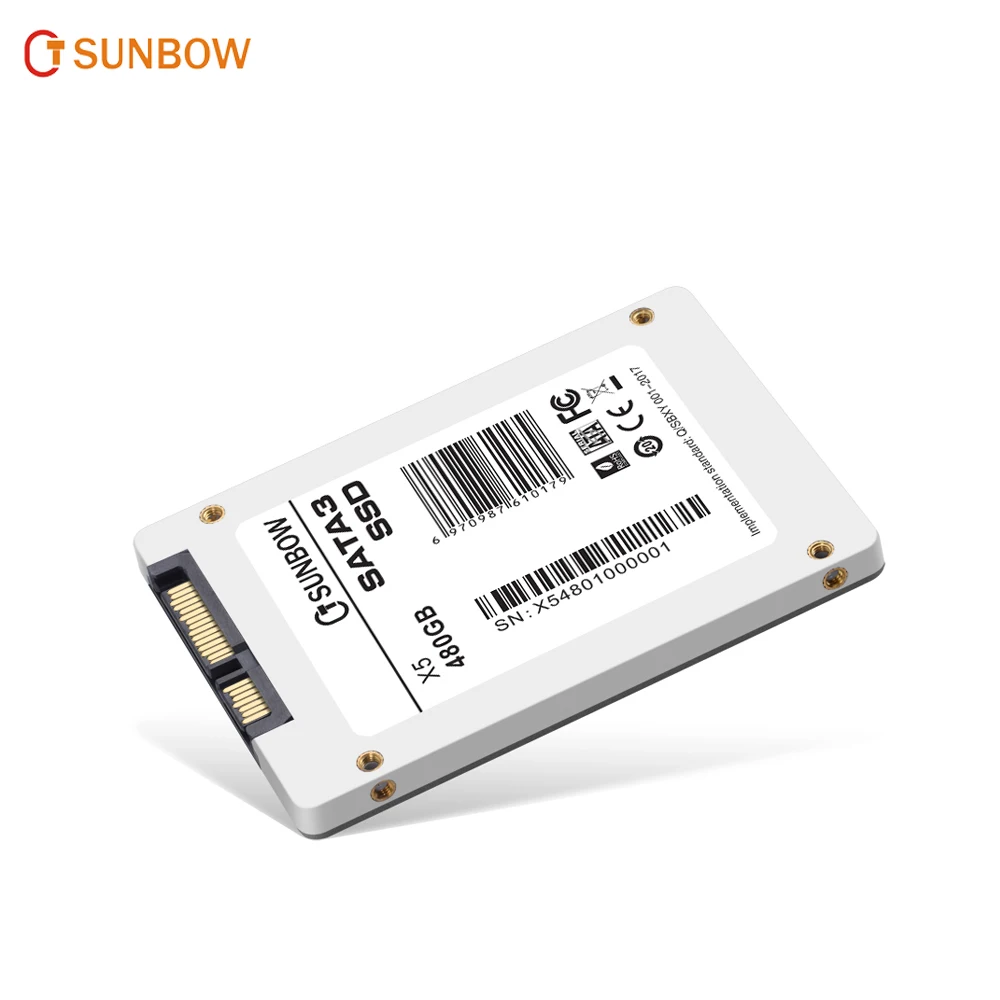 Твердотельный накопитель TCSUNBOW SSD 60 ГБ 120 240 480 1 ТБ 2 SATA3 5 дюйма для ноутбука |