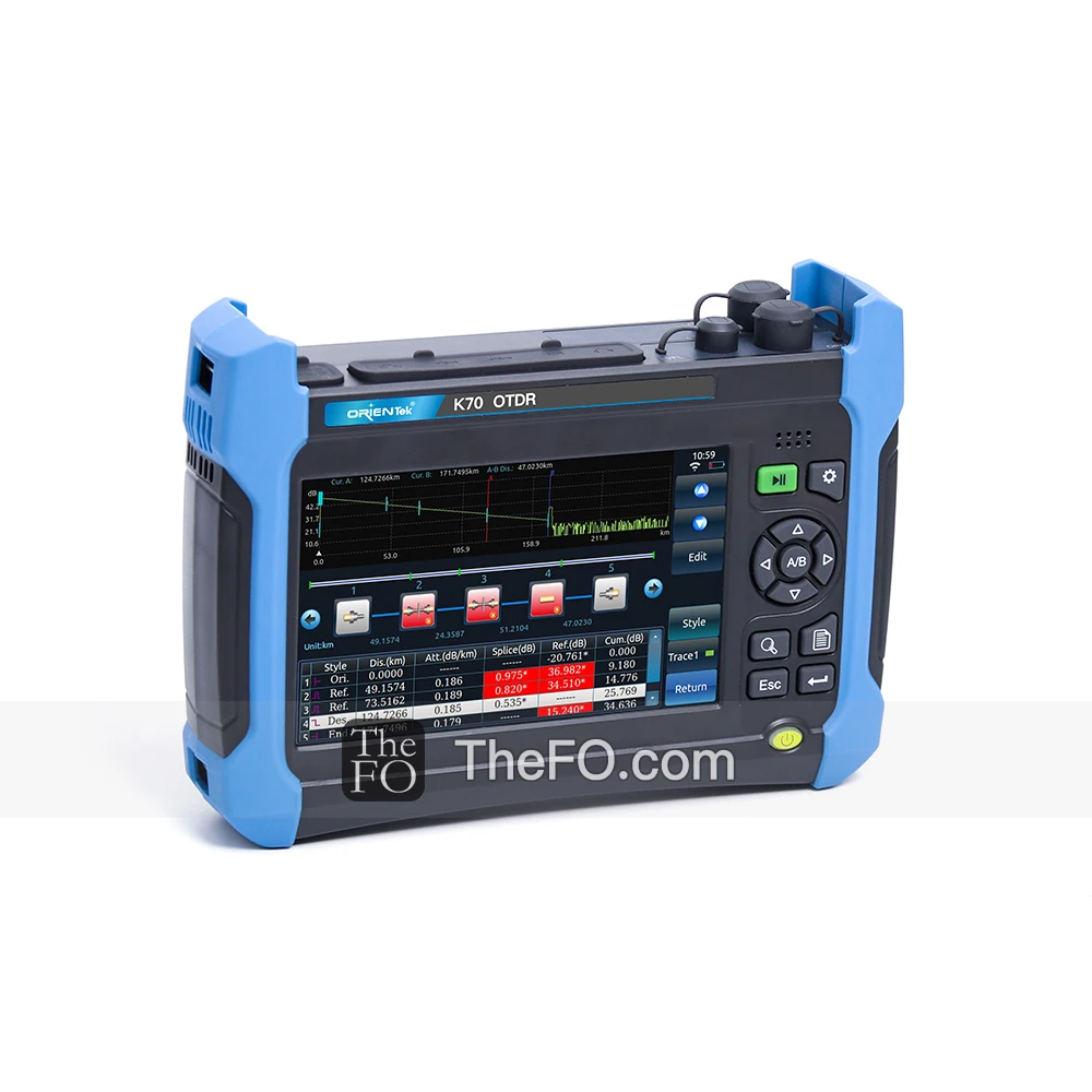 Orientek K70 OTDR встроенный FIP OPM VFL SM /1625 PON/ ММ оптический измеритель коэффициента