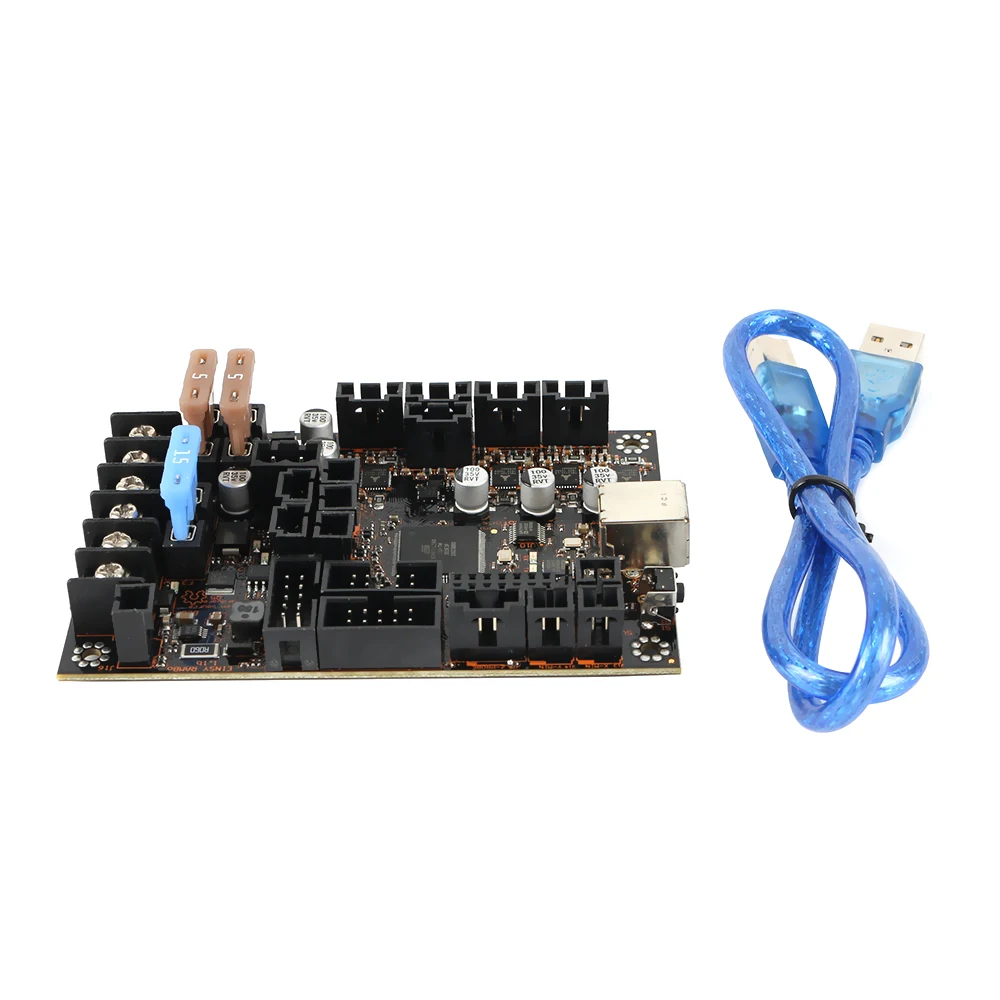 EinsyRambo 1.1b материнская плата Einsy Rambo для Prusa i3 MK3 MK3S с TMC2130 Шаговые драйверы SPI управление 4 Mosfet переключаемые выходы