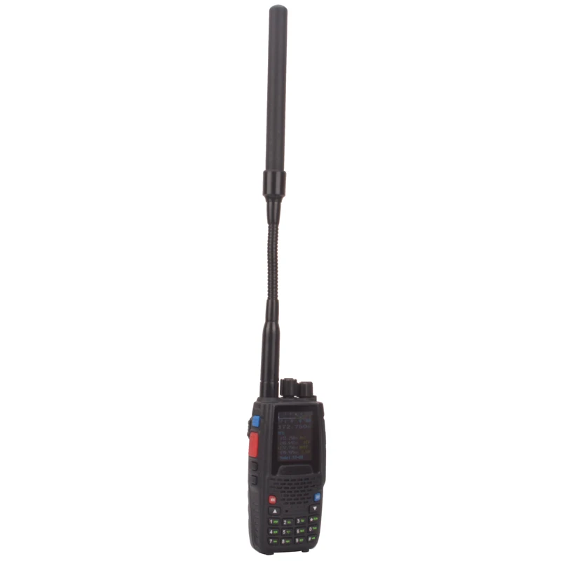 Антенна для портативной рации Двухдиапазонная VHF/УВЧ SMA-Женская Ручная антенна с