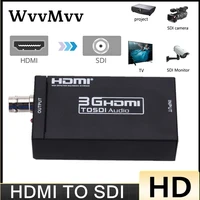 wvvmvv hdmi to sdi converter adapter hdmi sdi adapter sdihd sdi3g sdi adapter support 1080p for camera home theater