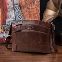 cobbler legend shoulder messenger crossbody bags for women genuine leather female multi pockets designer vintage purse
