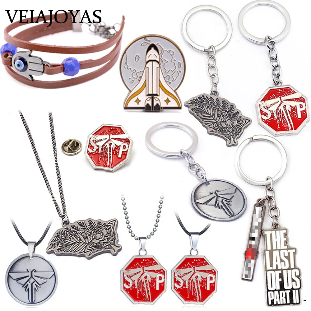 Новый последний из нас игра ожерелья TLOU Джоэл Элли космическая ракета Светлячок