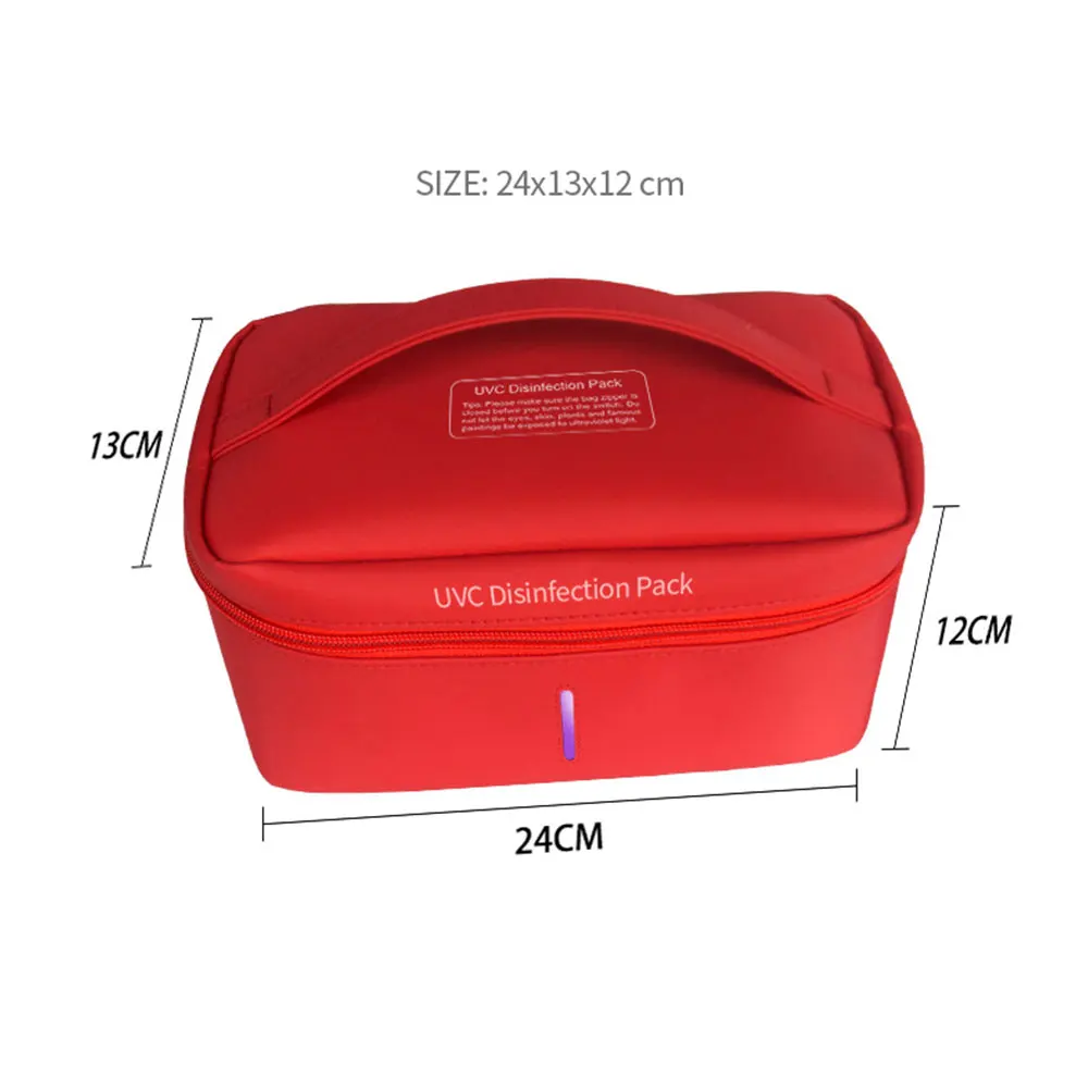 

Nails UV Light Sterlizer Box Jewelry Box Portable Multifunction Underwear Disinfection Makeup Mobile Phone Sterilizer Mask Clean