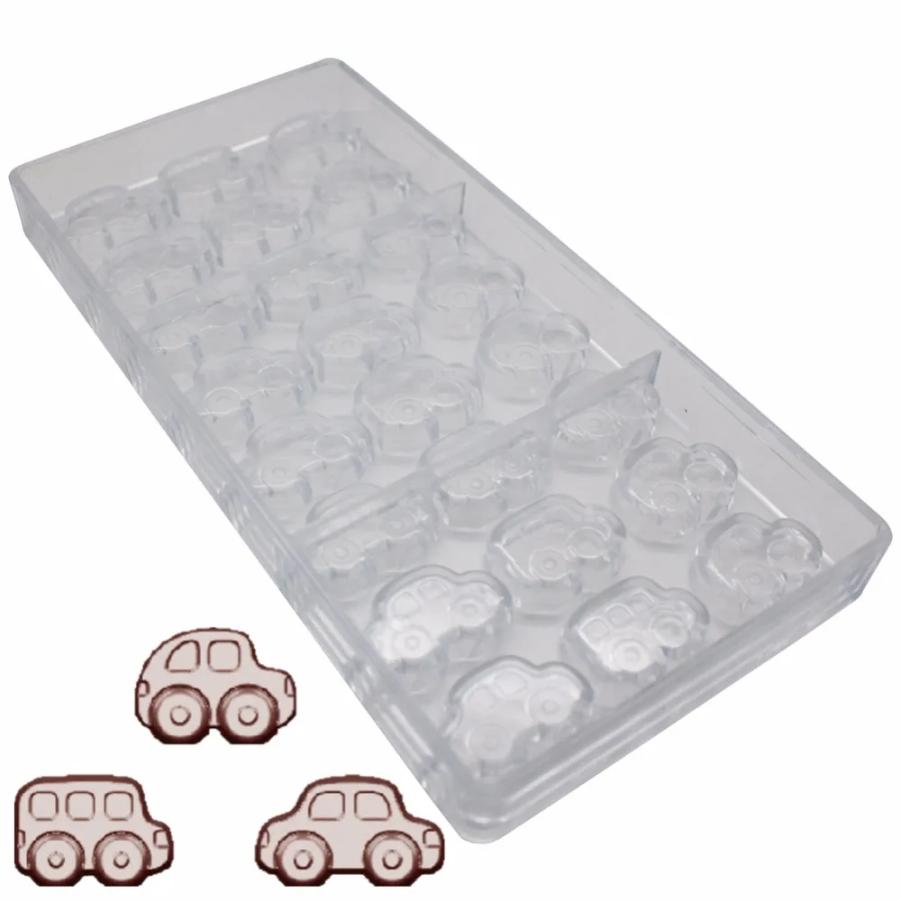 

Cartoon Car Chocolate Mold Polycarbonate Candy Molds