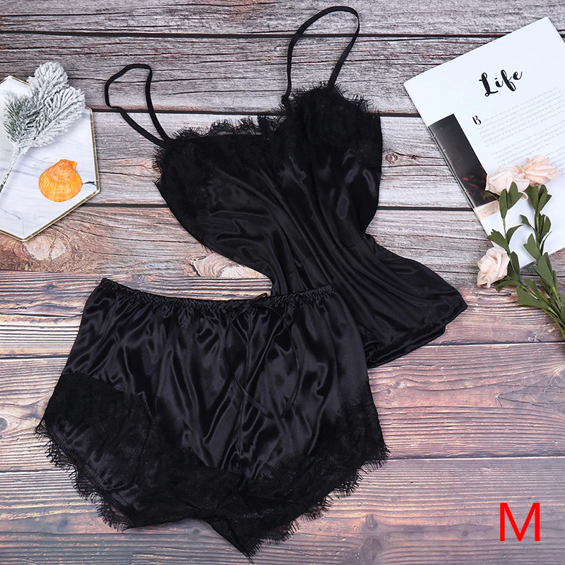 Sexy Lingerie Set Velvet Sleepwear Women