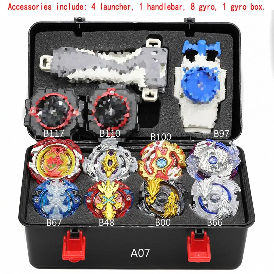 Beyblade Burst B-150 Bey Blade игрушка из металла Funsion Bayblade набор коробка для хранения с ручкой пусковая пластиковая коробка игрушки Рождественский подарок