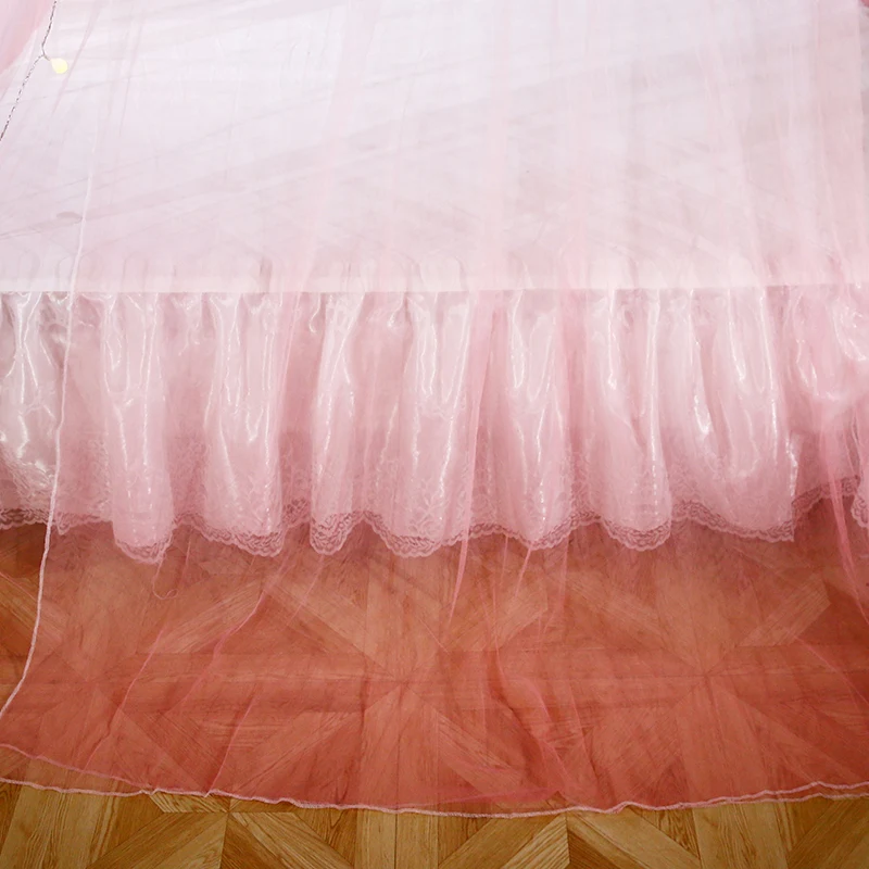 Круглый кружево навес балдахин шторы купол сетки от комаров Новый постельное