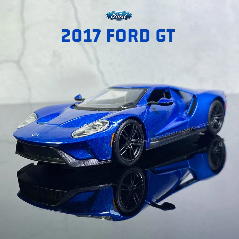 

Bburago 1:32 2017 Ford GT Alloy Car collection WRC rally Car model gifts Toy Special carton pack boy toys