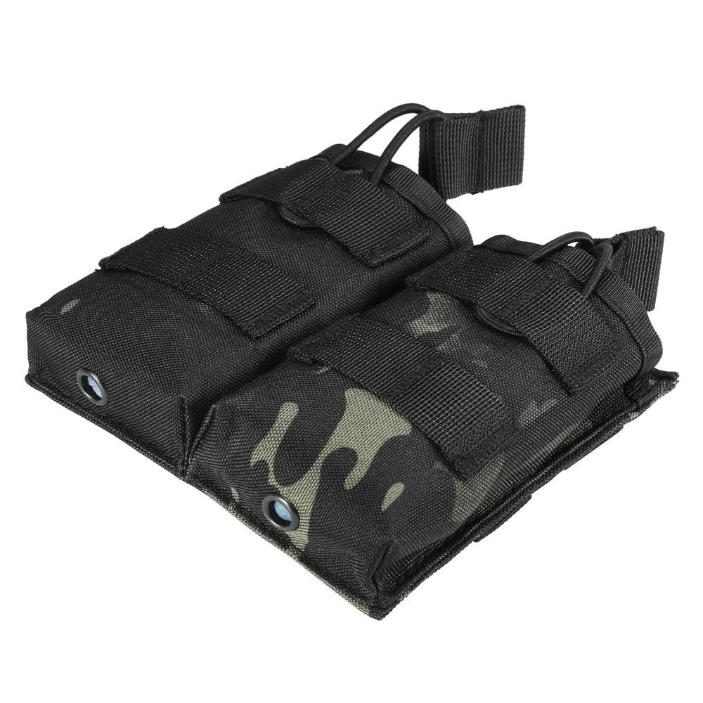 Тактический Молл Mag Открытый Чехол Двойной кронштейн кобура для M4 Журнал