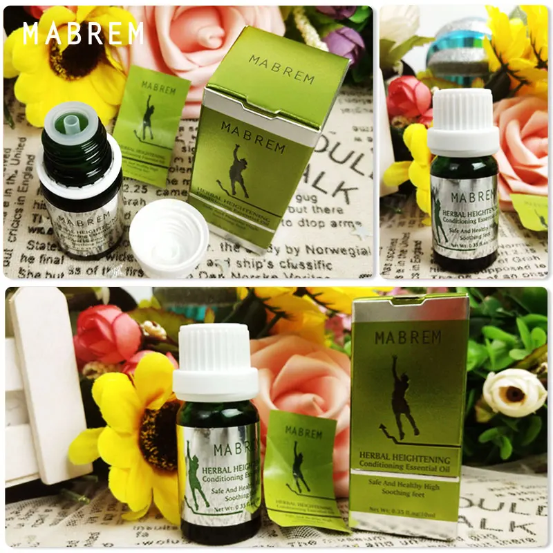 

10ML Famous Brand Height Increasing Oil Medicine Body Grow Taller Essential Oil Foot Health Care Products Promot Bone Growth