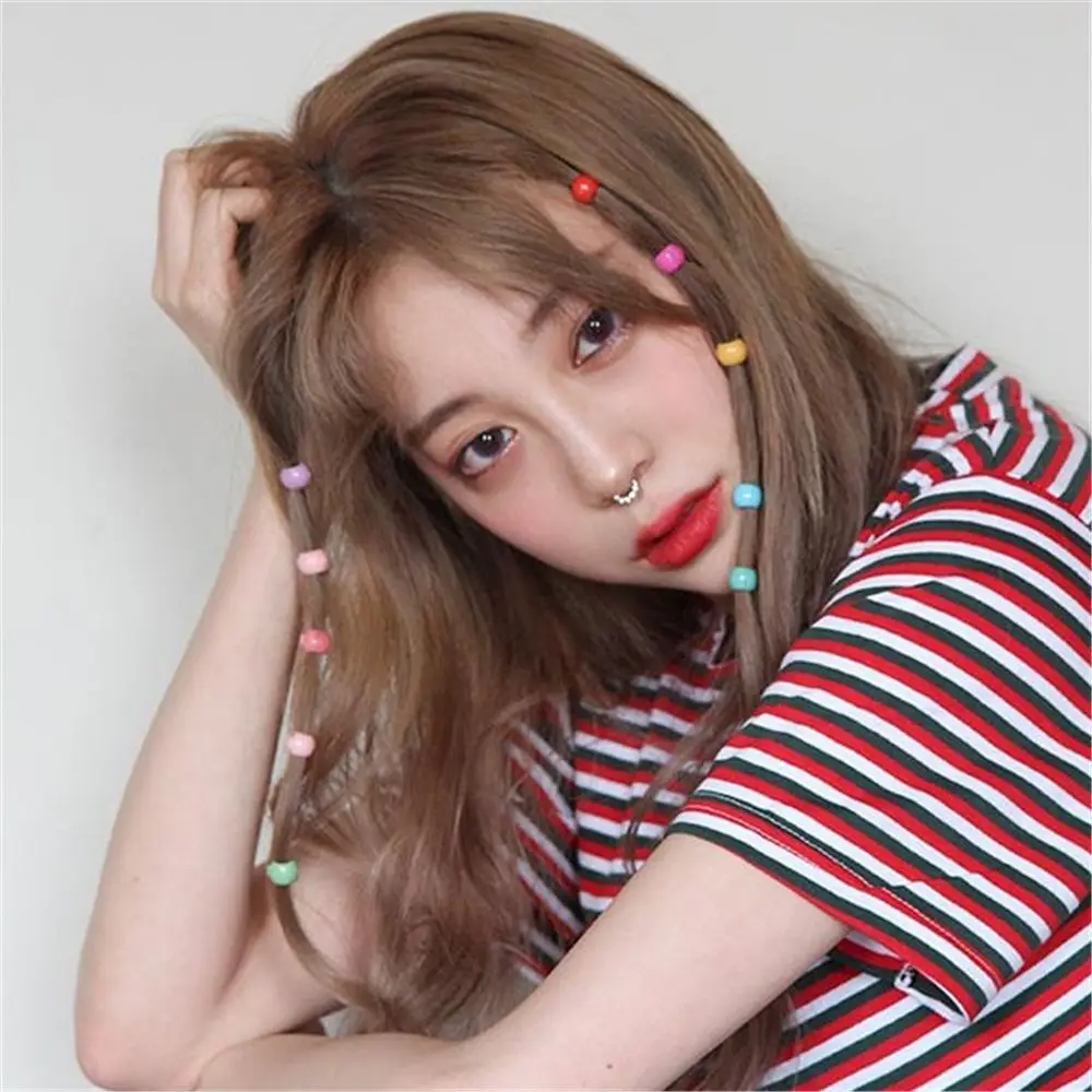 

20pcs/set New Hair Bow Mini Claw Oval Candy Clip Hollow Cute Resin Barrette Plum Claws Girls Hair Accessories Hairclip