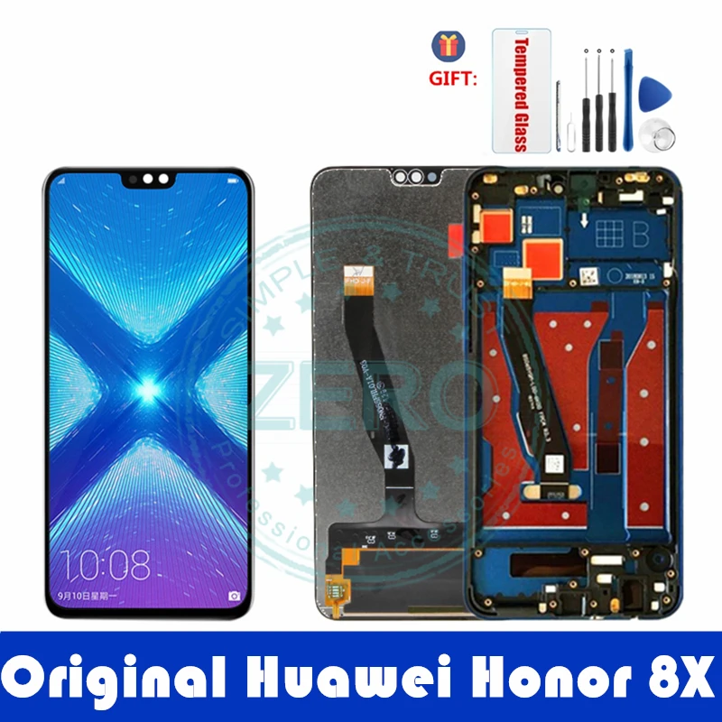 Оригинальный Для Huawei Honor 8X ЖК дисплей 10 сенсорный экран панель View Lite дигитайзер