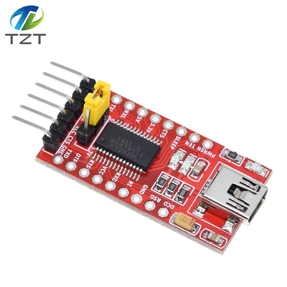 Модуль последовательного адаптера FT232RL FT232 FTDI USB 3 В 5 в TTL для платы Arduino Mini Port шт.|usb