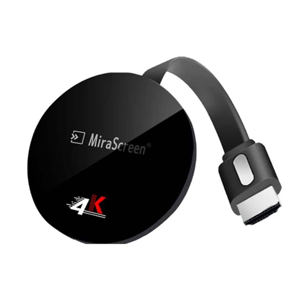 Mirascreen G7 Plus беспроводной дисплей H.265 2 4G 4K UHD для Android Wifi ТВ донгл приемник HD TV Stick