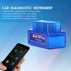 Мини ELM327 BluetoothWifi V1.5 OBD2 OBDII считыватель кодов ELM 327 Bluetooth Wifi для AndroidIOS работает дизель J25C27