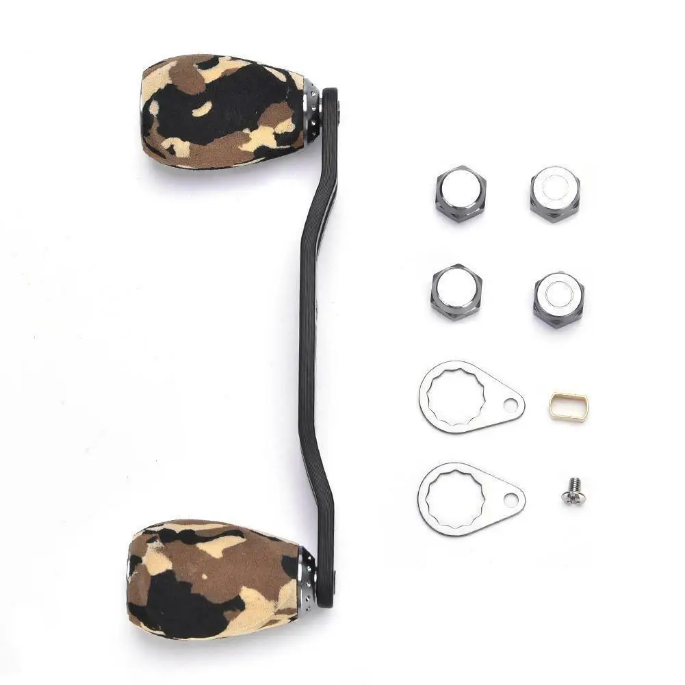 

Рыболовная катушка DEUKIO из углеродного волокна с камуфляжной ручкой для рыболовной катушки