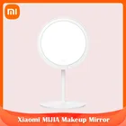 Зеркало для макияжа Xiaomi MIJIA, портативное регулируемое настольное зеркало со светодиодной подсветкой и сенсорным экраном, Type-C