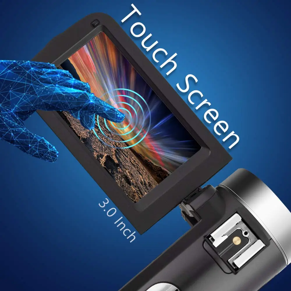 Видеокамера Handycam 30 Мп с сенсорным экраном и 16 камерами | Электроника