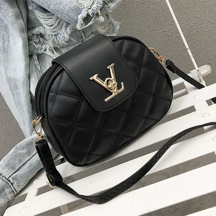 

2020 Small Shoulder Girl Messenger Bag Three Layers Circle Crossbody Bag for Women Luxury Handbags Designer Viten Style Dropship