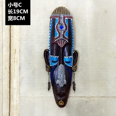 Креативные африканские маски acrafts подвесной брусок украшение из смолы подвеска