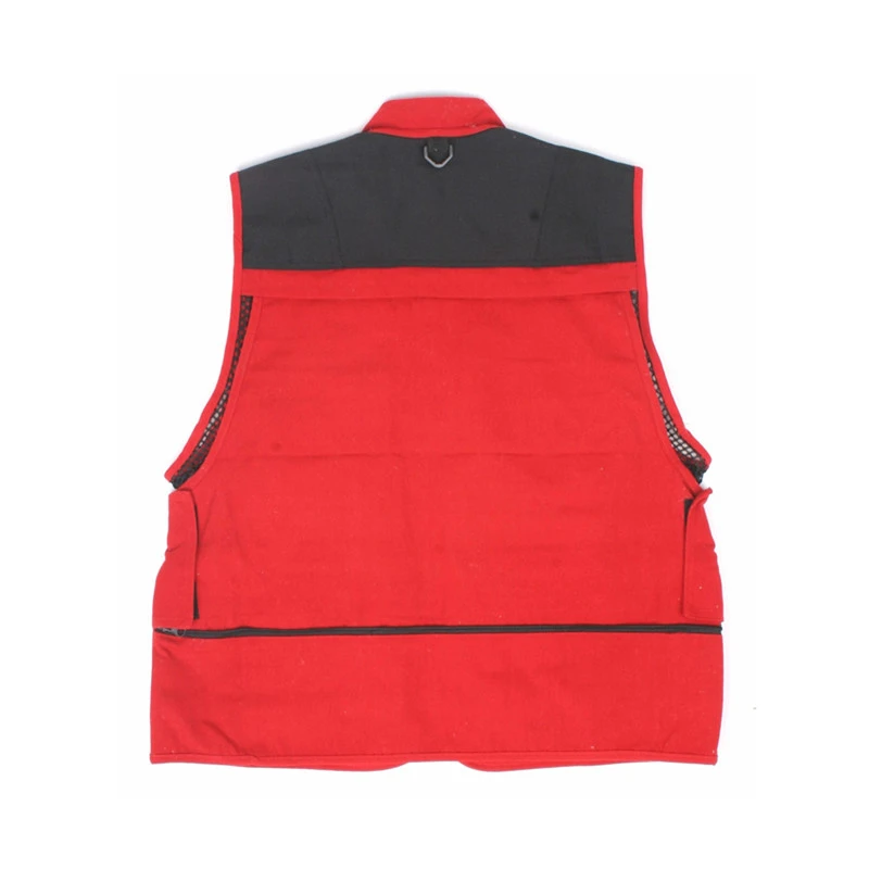 Детский уличный рыболовный жилет Холщовый дышащий с несколькими карманами для