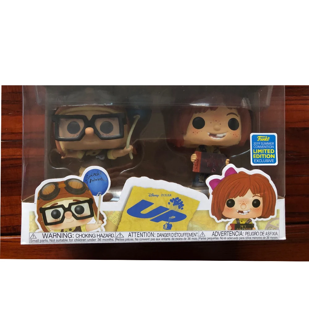 Новинка! Виниловые экшн фигурки Карла и Элли в коробке Коллекционная модель