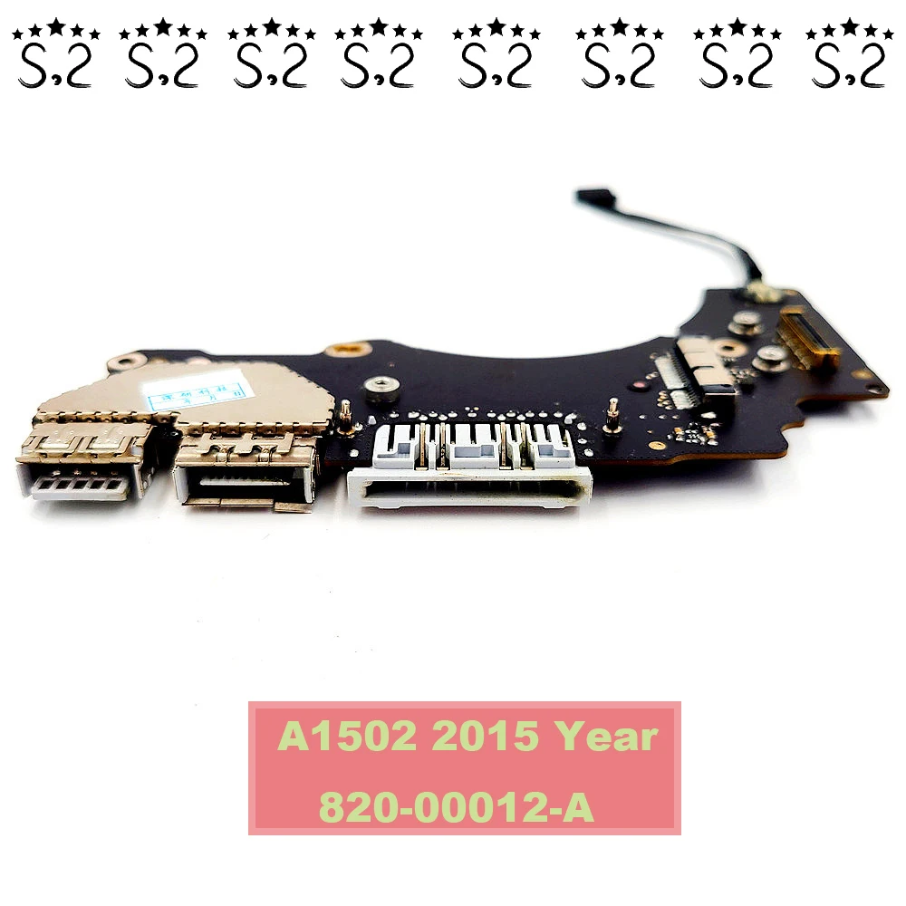 

Original A1502 USB DC I/O Jack Audio Power Board for MacBook Pro Retina 13.3" 820-00012-A Audio Power Board 2015 Year