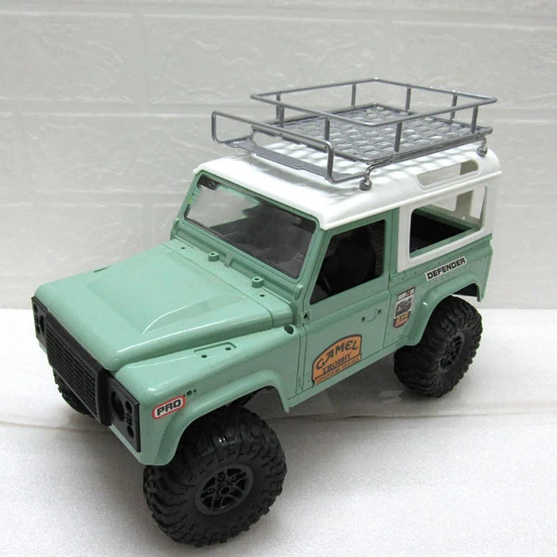 

for MN D90 D99 MN90 MN99S 1/12 RC Car Upgrade Parts Metal Luggage Carrier Tray Roof Rack with LED Light