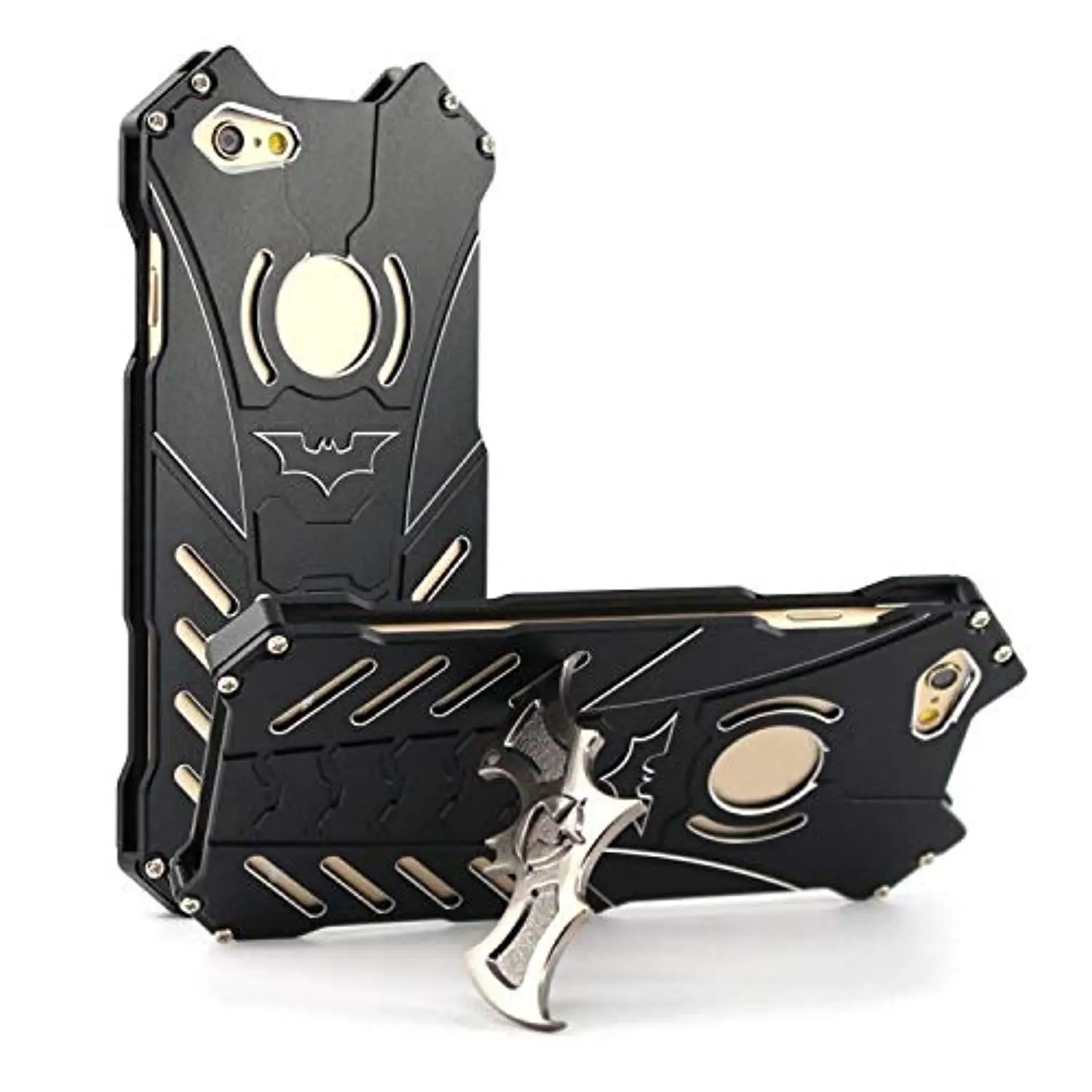 Противоударный алюминиевый бампер с Бэтменом для iphone XS MAX XR X 11 Pro SE 5S 6 6s 7 8 Plus