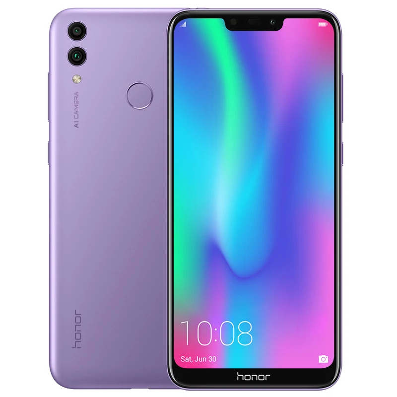 Смартфон HONOR 8C с 6 26 дюймовым дисплеем восьмиядерным процессором Snapdragon 632 ОЗУ 4 Гб