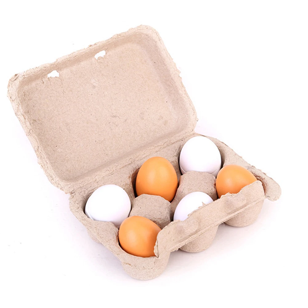 6 шт. яиц желток ролевые игры обучающая Кухня Еда готовка для детей Детская