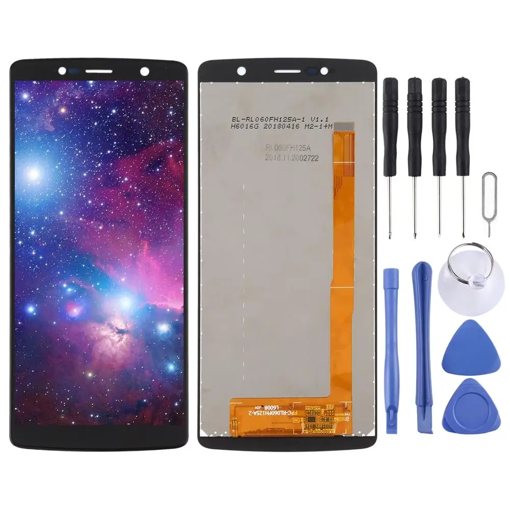 

LCD Screen and Digitizer Full Assembly for Leagoo Power 5(Black)