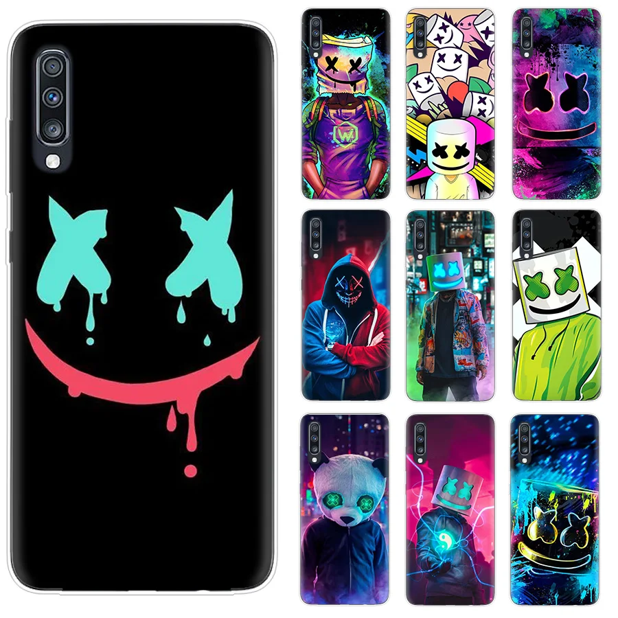

DJ Marshmallow For Samsung A50 A10 A20E A51 A10S A20S Phone A30S A40 A50S A70 A71 Case For Samsung A6 Plus A7 2018 A8 J8 Cover