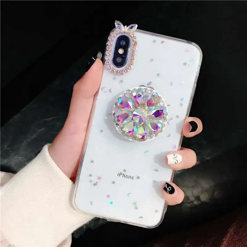 5 Блестящий Мягкий чехол со звездами и Луной для huawei P30 P20 Lite Pro Nova 3 3i 2S 3e 4 Honor V10 mate 9 10 20 Pro P10 Plus, чехол для Honor 10 - Цвет: 5